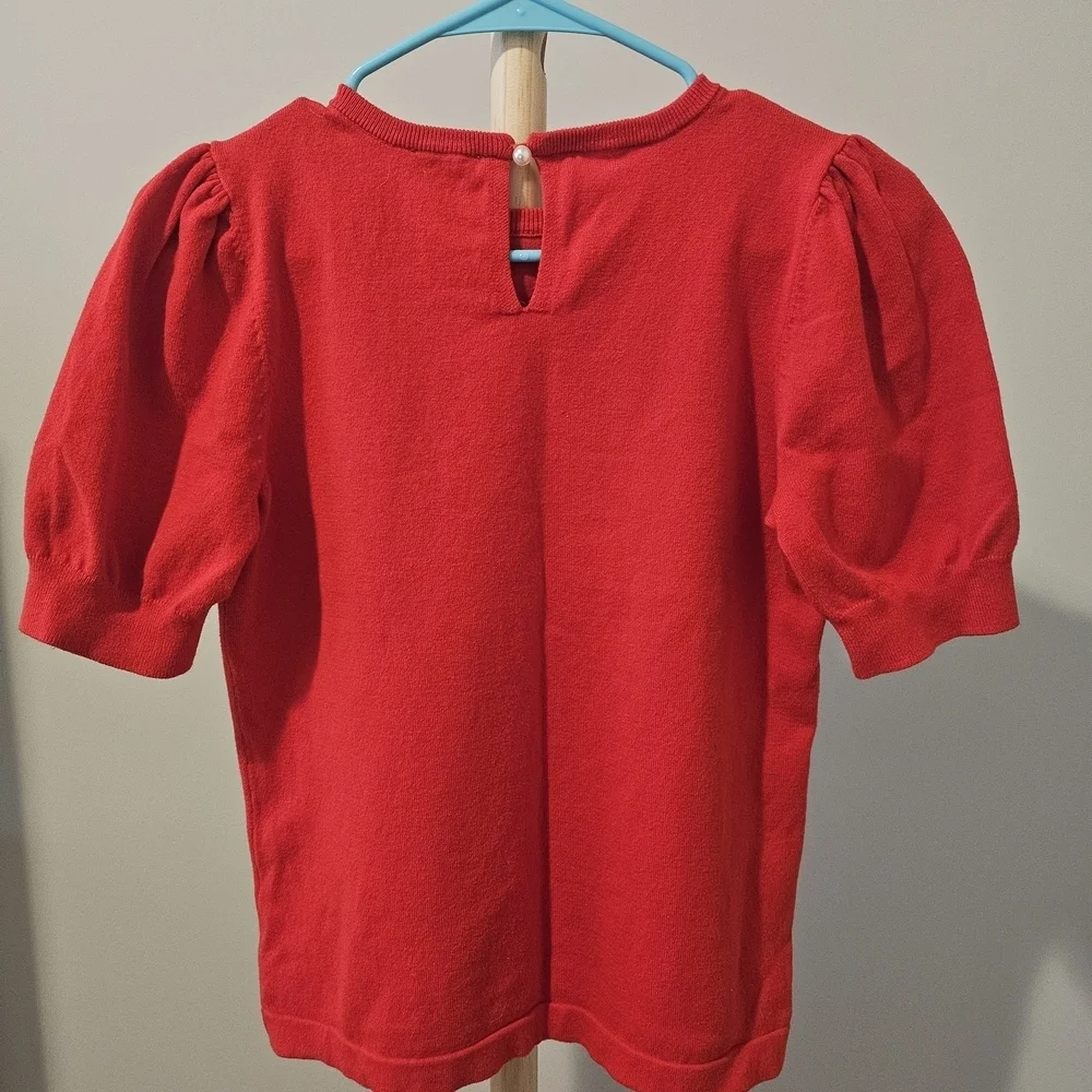 Vince Camuto Red Sweater, Small